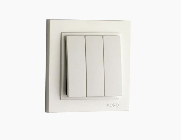 MONO DESPİNA ÜÇLÜ ANAHTAR (BEYAZ)