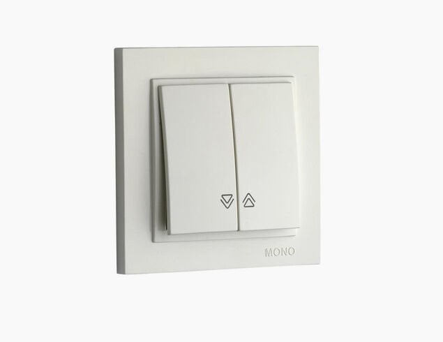 MONO DESPİNA JALUJİ KUMANDA ANAHTARI BEYAZ