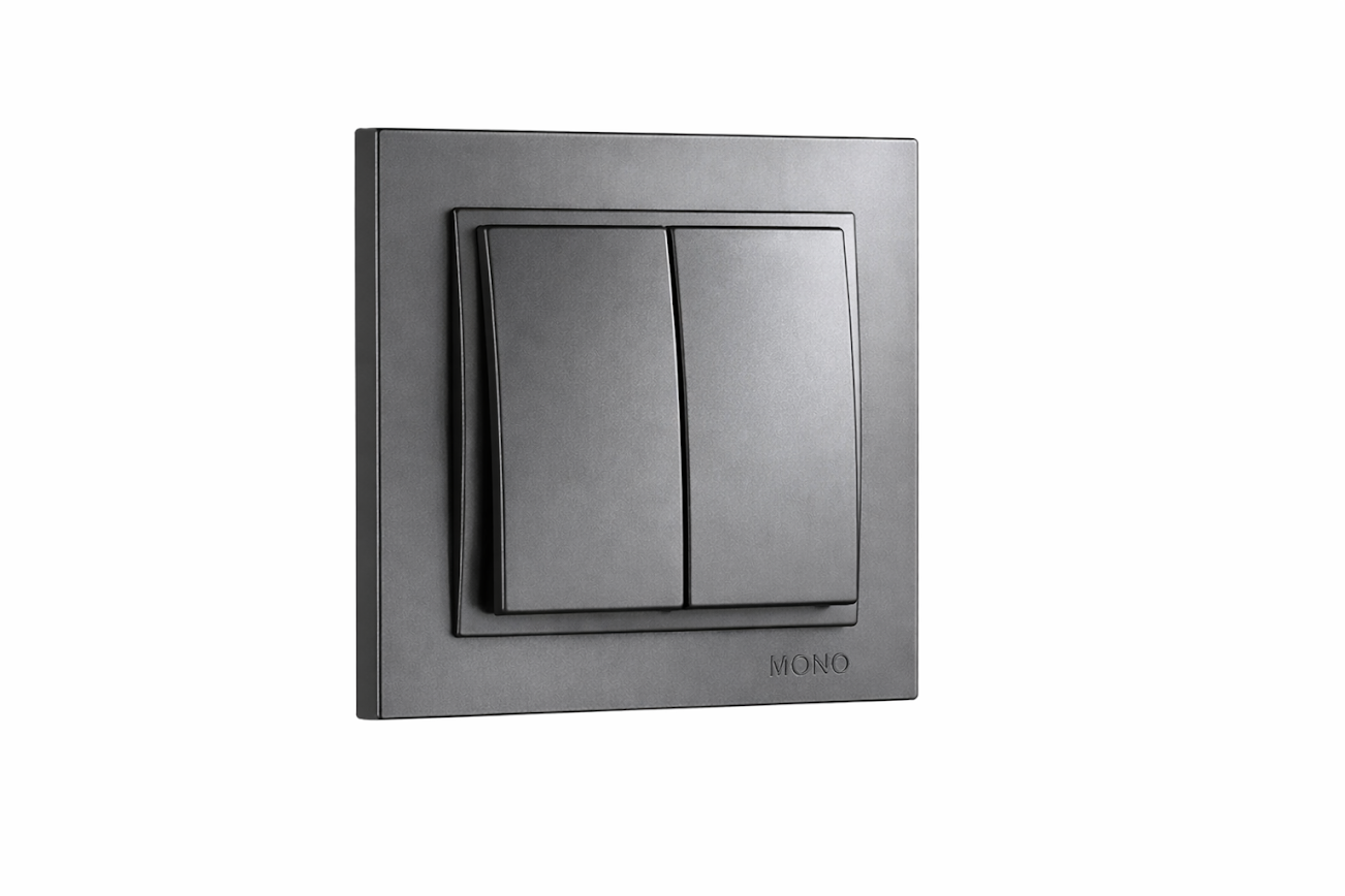 MONO DESPİNA ANTRASİT  KOMÜTATÖR ANAHTAR